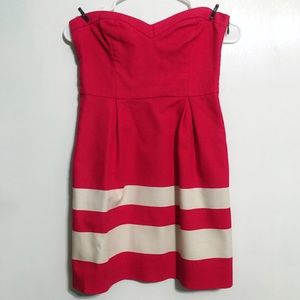 Zara Red/Pink Mini Dress